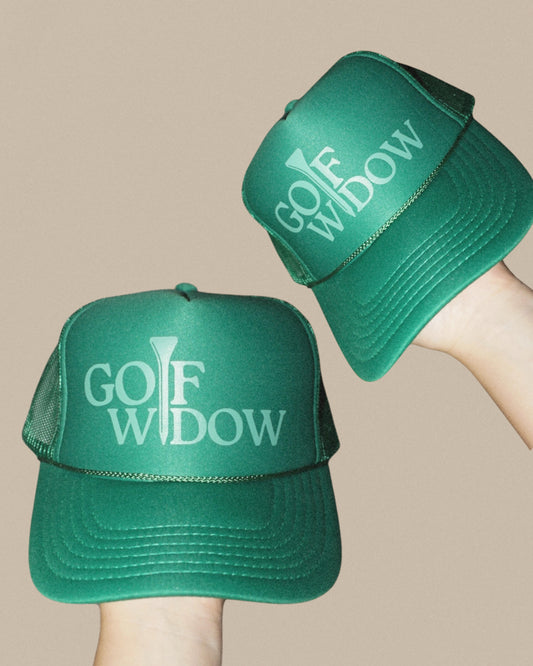 R2S Kelly Green + Seafoam Golf Widow Trucker Hat